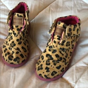 Toddler Toms Size 7 Leopard